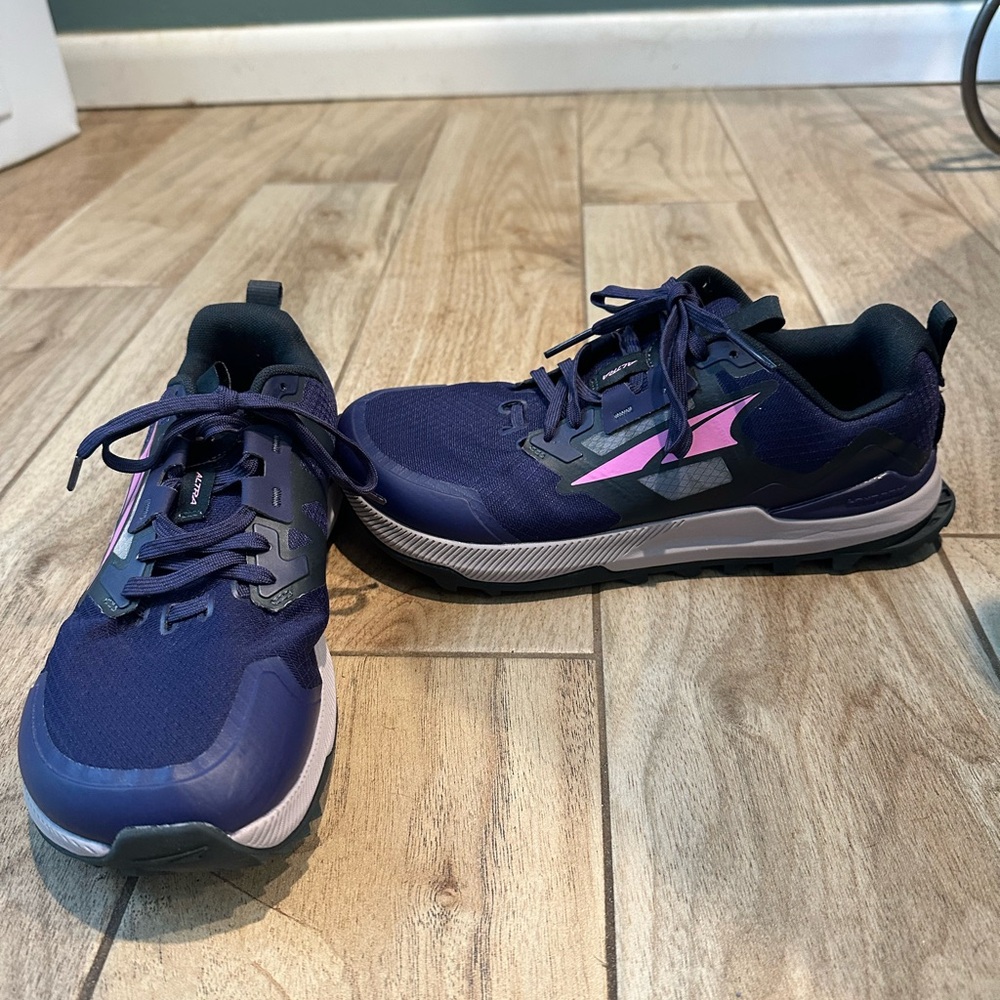 Altra Blue and Pink Athletic Sneakers with Supportive Sole